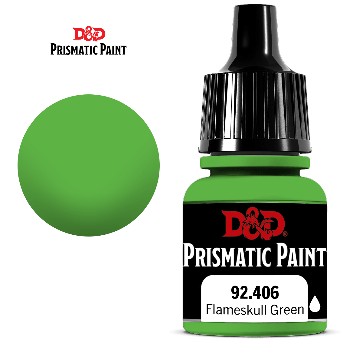 DND Flameskull Green Prismatic Paint 8ml image 0